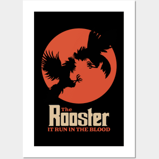 Vintage Rooster Fighting Posters and Art